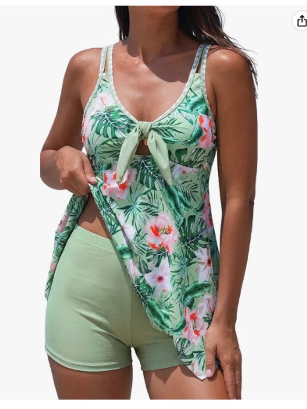 Tankini Swimsuits for Women Tummy Control Two Piece Bathing Suits - NWT - M